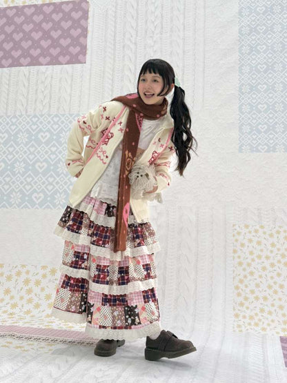 Bear Bow Knitted Cardigan Jacket【s0000015041】