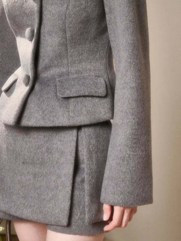 Smooth-Pile Coat & Shorts【s0000014327】