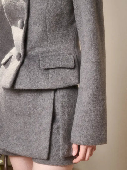 Smooth-Pile Coat & Shorts【s0000014327】