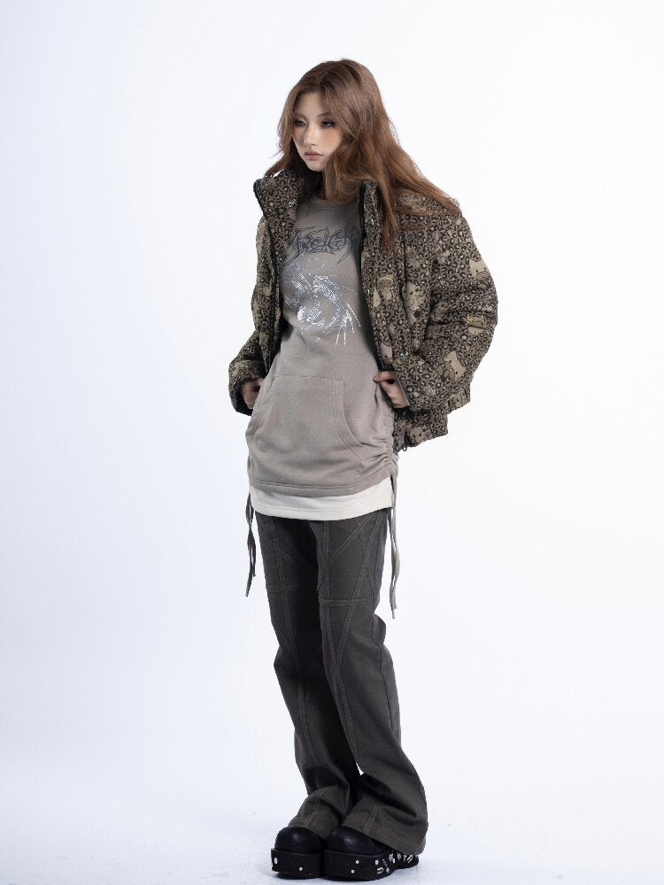 Leopard Cartoon Cat Cotton Suit【s0000018048】