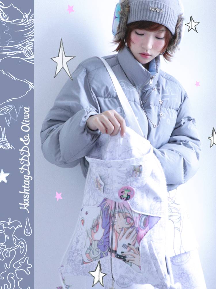 Double-Shoulder Drawstring Bag【s0000014441】