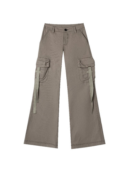 Large Pocket Topstitch Cargo Pant【s0000015860】