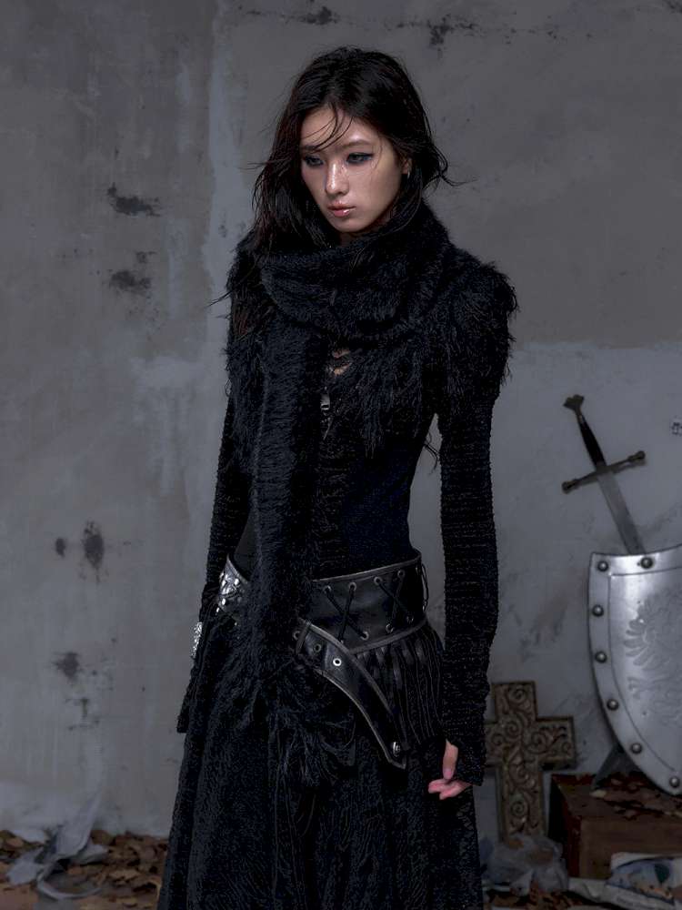 Warmness Triangle Scarf Shawl【s0000014478】