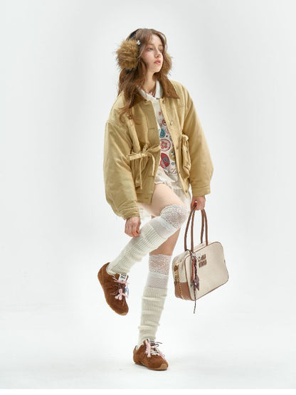 Corduroy Sandwich Cotton Barnstormer Jacket【s0000011512】