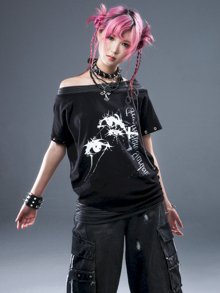 Casual loose-fitting top T-shirt【s0000012947】