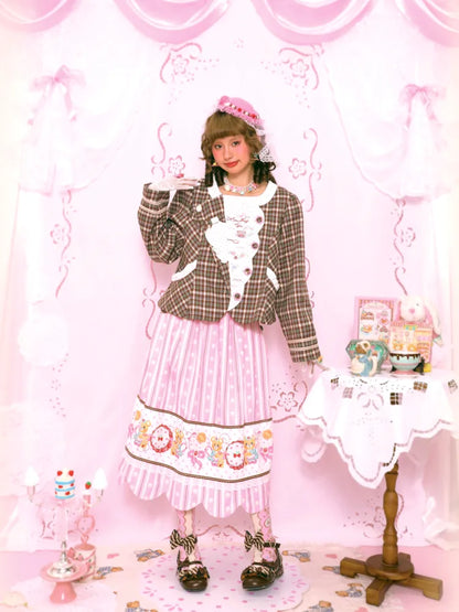 Patchwork Embroidered Tea Break Blazer【s0000014160】