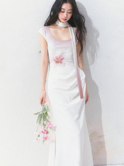 Atmosphere Printed Skinny Dress【s0000012146】