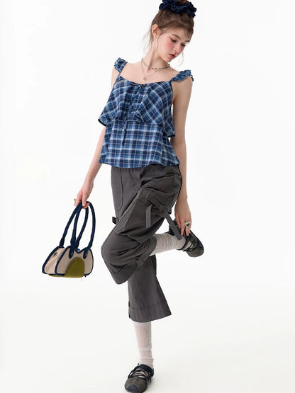 High-Waist Slimming Flared Pants【s0000017669】