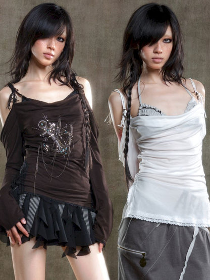 Strapless sunscreen outwear【s0000012655】