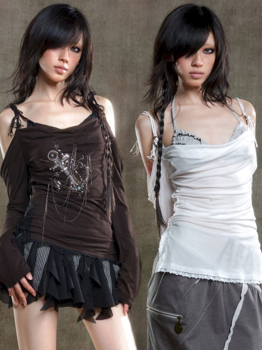 Strapless sunscreen outwear【s0000012655】