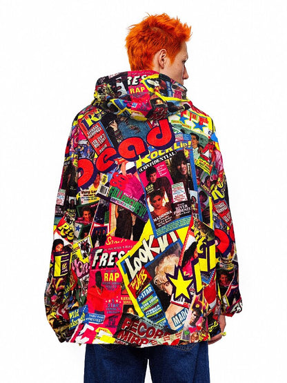 Teflon Three Proof Retro Printed Jacket【s0000017848】