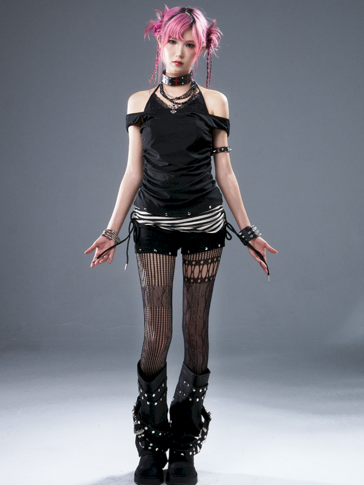 Low-Waist Knitted Bodycon Shorts【s0000012948】