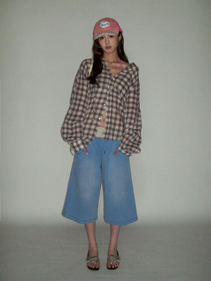High waist loose casual Chinese pants 【s0000013429】