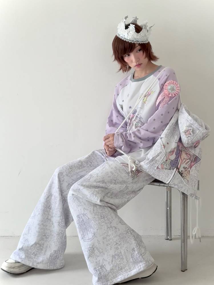 Angel Fake Two Sweatpants【s0000014440】