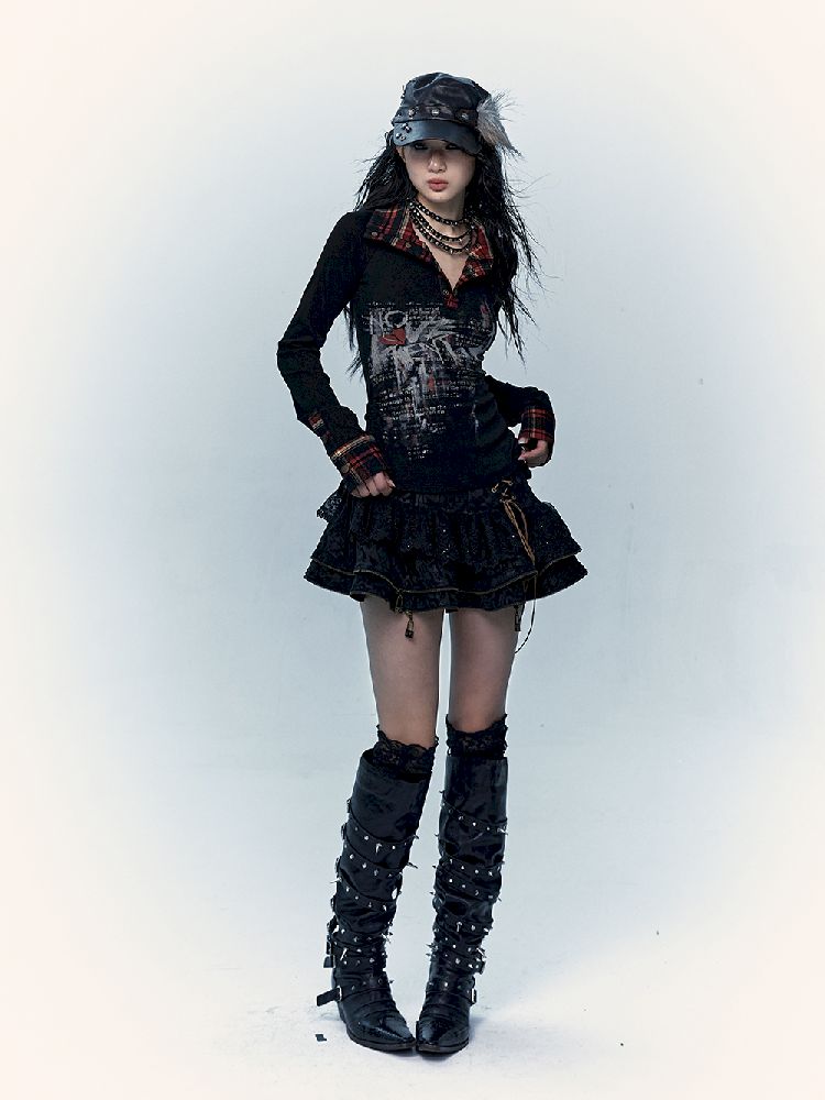 Cake Puff A-Line Skirt【s0000011437】