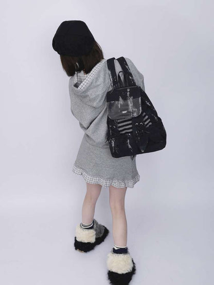 Rabbit Ears Pain Cute Backpack School Bag【s0000014617】