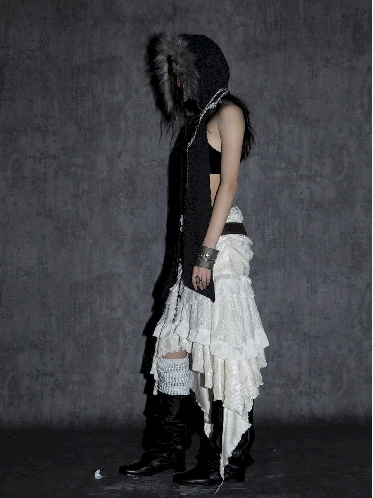 Halter Layer Cake Dress【s0000011273】