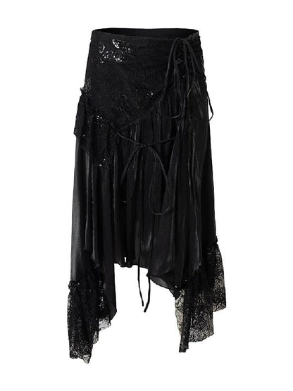 Dreamy Heiress Lace Chiffon Dress【s0000017984】