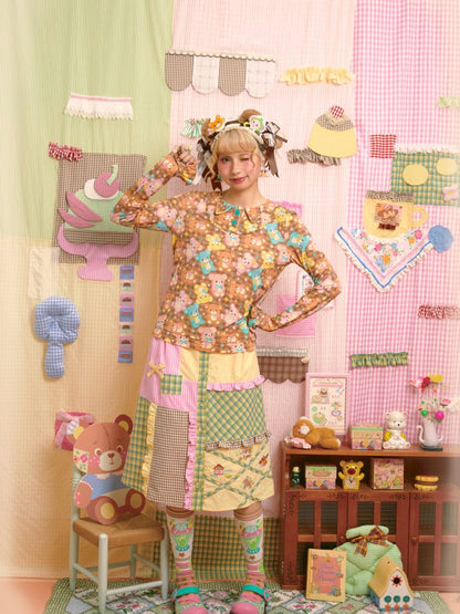 Long Sleeve Stretch Bottom Innerwear【s0000013698】