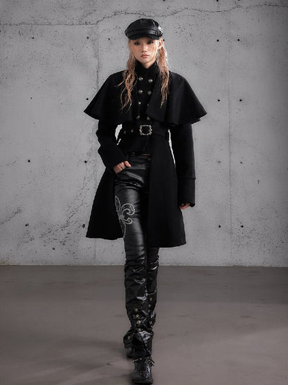 Washed Wax Leather Skinny Pants【s0000019162】