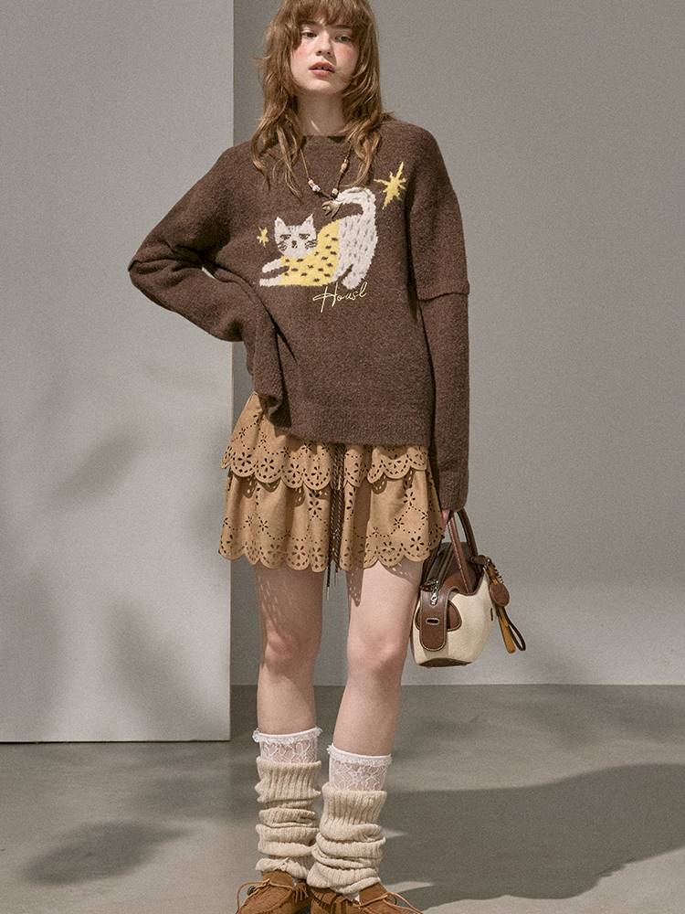 Cake-Style Mini Skirt【s0000014397】