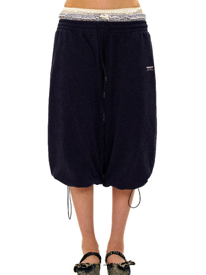 Fake Two Piece Waistband Shorts【s0000017436】