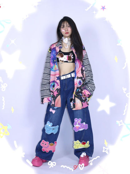 Original dopamine fun straps hanging neck camisole【s0000013277】