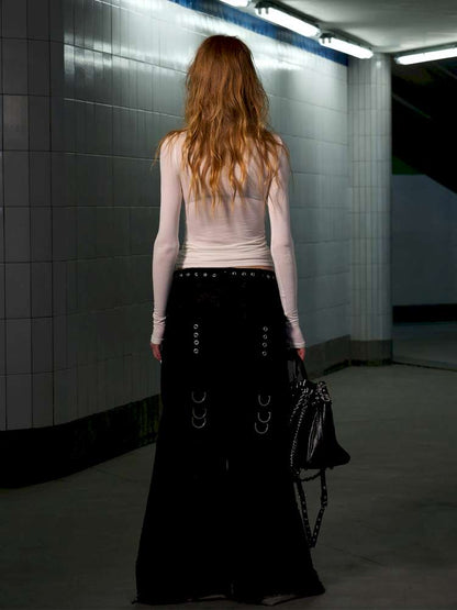 Wool Blend Emoji Stripe Turtleneck【s0000014648】