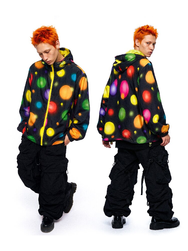Teflon Retro Polka Dot Jacket【s0000017849】