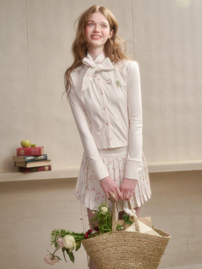 Tulip Satin Polka Dot Easy Suit【s0000015624】