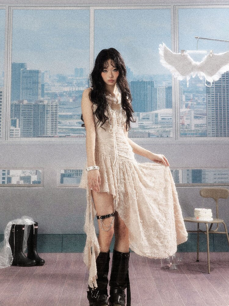 Fringe Irregular Streamer Skirt【s0000016272】