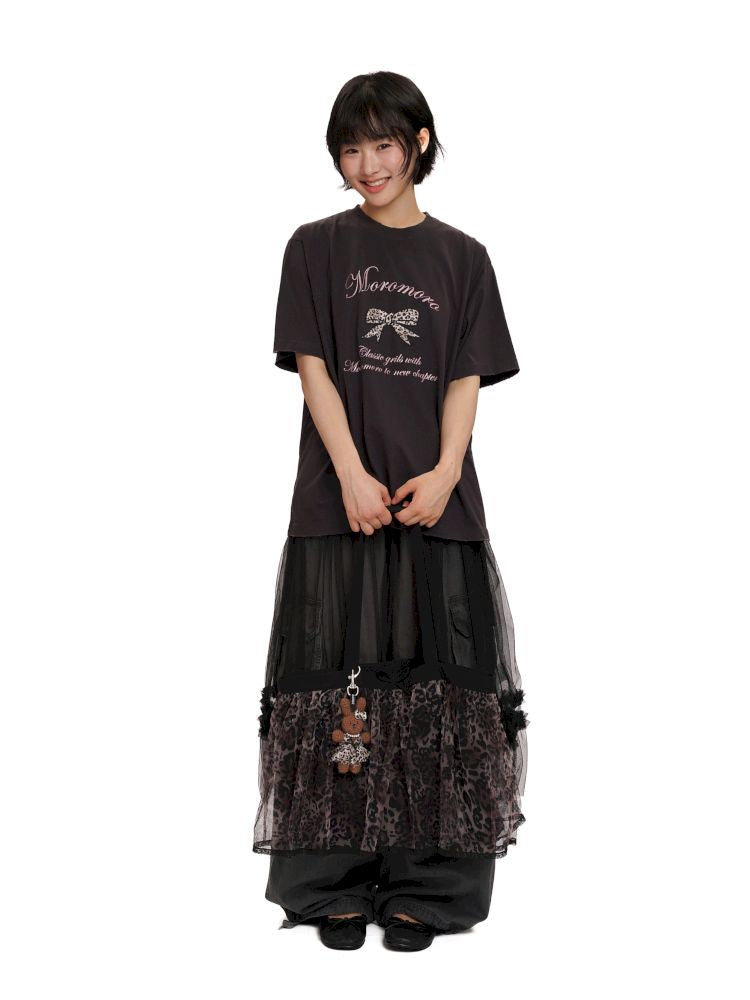 Loose Round Neck Short Sleeve T-Shirt【s0000012505】