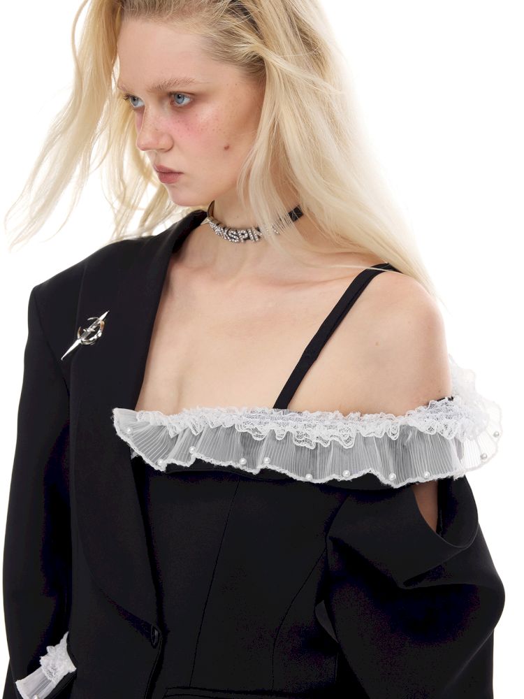 Sexy silhouette punk ballet suit【s0000012983】