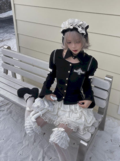 Cinching Short Cardigan T-Shir【s0000011343】