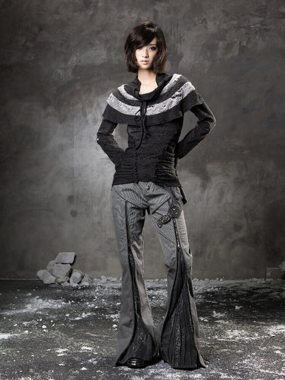 Multi-Wear Straight Flared Pants【s0000015955】