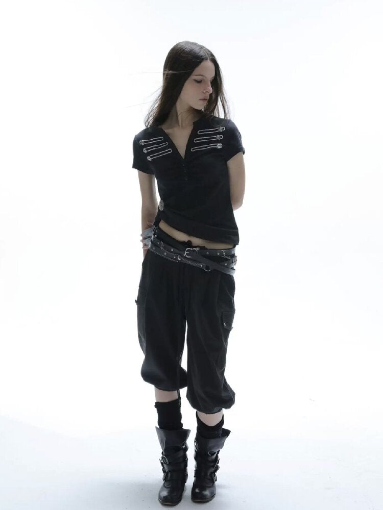 Cargo Pocket Loose Suit Pants【s0000016571】