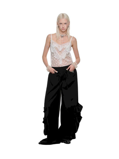 Lace See Through Halter Dress【s0000011602】