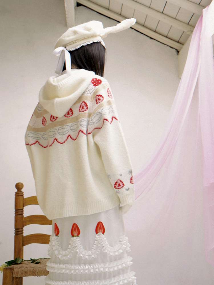 Mohair Knit Cardigan Jacket【s0000014533】