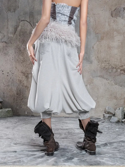 Detachable Fur Collar and Belt【s0000014128】