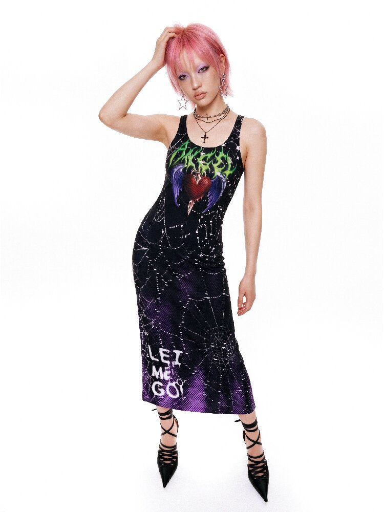 Original Gothic Slimming Vest Dress【s0000017401】