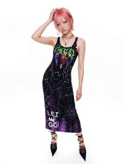 Original Gothic Slimming Vest Dress【s0000017401】