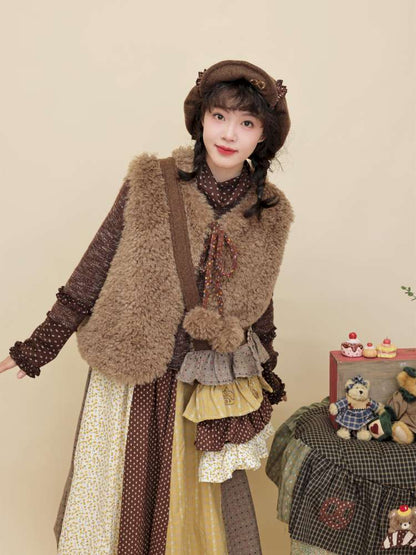 Vintage Girly Blend Wool Lace Octagon【s0000014846】