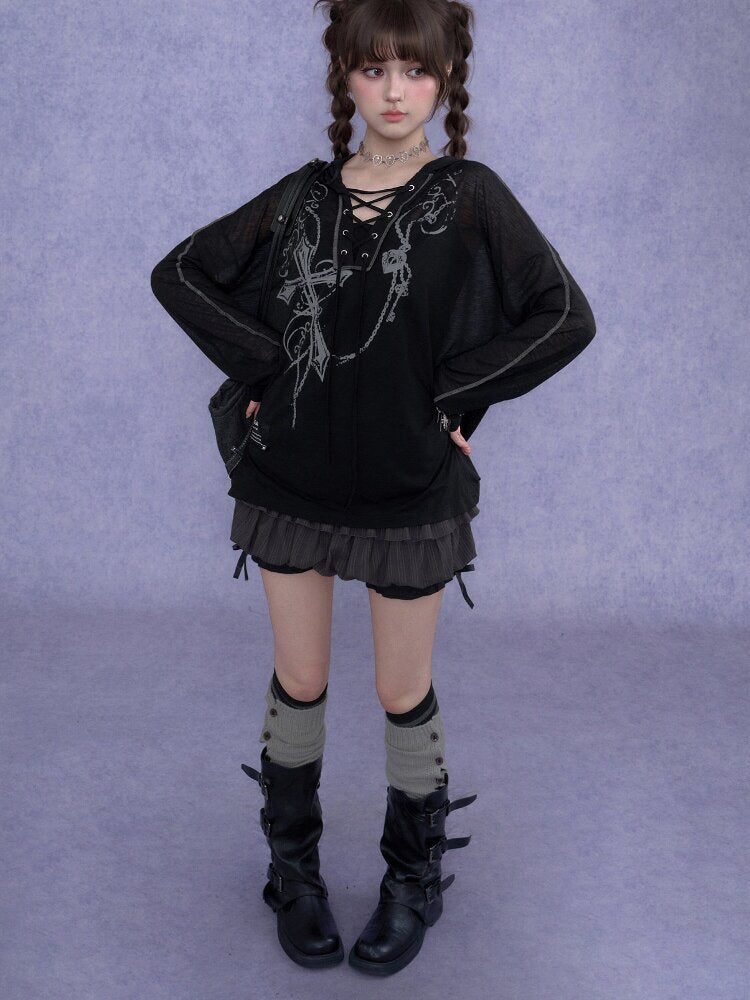 Souffle Double Waist Skirt Pants【s0000017866】