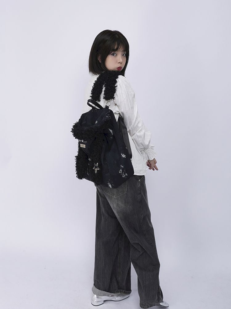 Setting rabbit ears shoulder bag 【s0000013725】