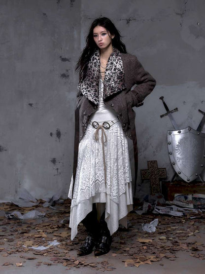 Chanel-Style Reversible Fleece Coat【s0000014462】