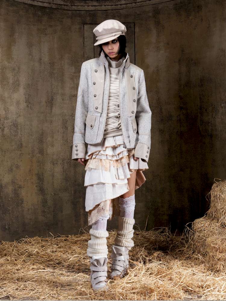 Knightly Punk Vintage Jacket Top【s0000015090】