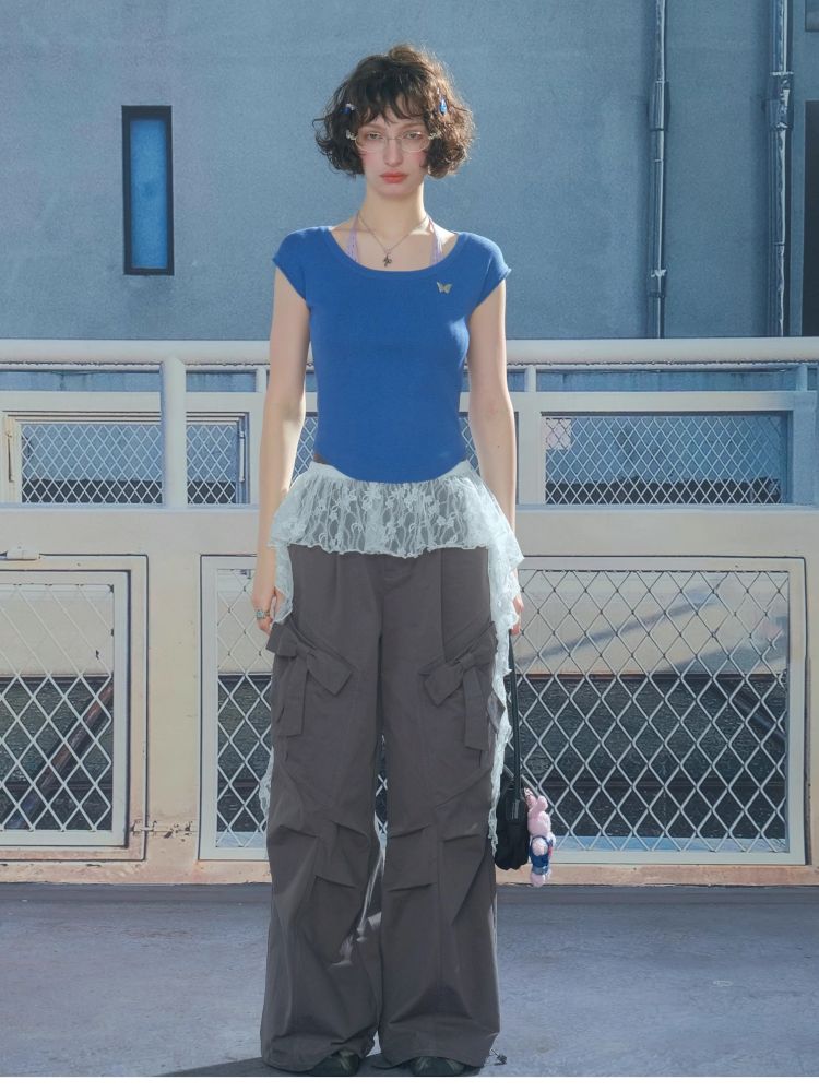 Straight casual workwear pants【s0000013375】