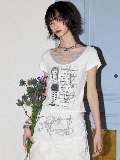 Fake Two Piece T-Shirt【s0000012421】