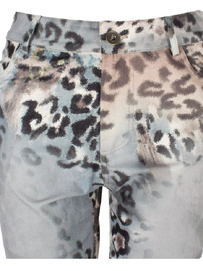 Vintage Seal Leopard Bell Bottoms【s0000018090】