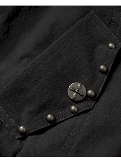 Street Punk Fur Hooded Padded Jacket【s0000014922】